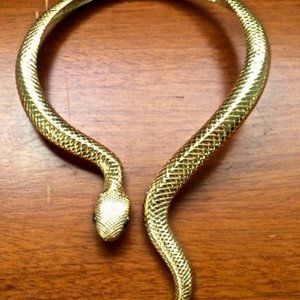🆕NWOT Gold plated Snake Choker